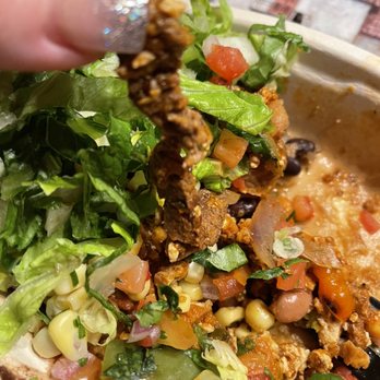 Chipotle Mexican Grill - Meat in a vegetarian bowl - Fast Food Near Me - Indio, California Chipotle Mexican Grill - Meat in a vegetarian bowl - Fast Food Near Me - Indio, California