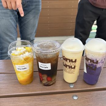Unu Cafe - mango passion yogurt, wintermelon tea, corn milk, taro ube - Bubble Tea Near Me - Westminster, California Unu Cafe - mango passion yogurt, wintermelon tea, corn milk, taro ube - Bubble Tea Near Me - Westminster, California