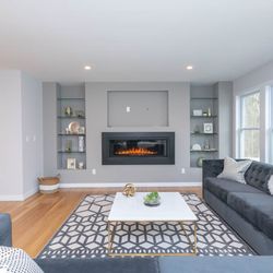 Peconic Bay Builders - Livingroom #livinglife#homesweethome#fireplace