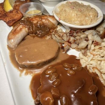Edelweiss Restaurant - Edelweiss Platter - German Near Me - Norridge, Illinois Edelweiss Restaurant - Edelweiss Platter - German Near Me - Norridge, Illinois