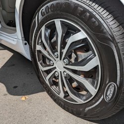 Pro Auto Spa - Tires were shiny and glossy looking new.