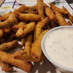 New England Pizza & Restaurant - Fried pickles