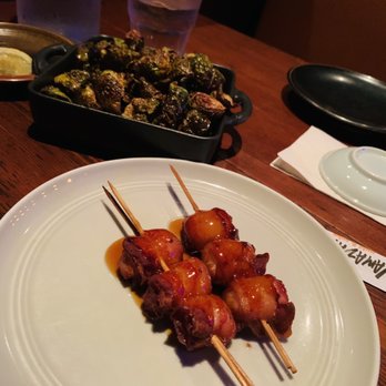 Yamazaru - Bacon wrapped scallops and brussel sprouts - Sushi Bars Near Me - Charlotte, North Carolina Yamazaru - Bacon wrapped scallops and brussel sprouts - Sushi Bars Near Me - Charlotte, North Carolina