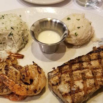 Bonefish Grill - Mahi nahi with grilled shrimp - Seafood Near Me - Las Vegas, Nevada