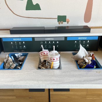 Starbucks - These are the overflowing bins. But they don't see it? - Coffee & Tea Near Me - Delano, California Starbucks - These are the overflowing bins. But they don't see it? - Coffee & Tea Near Me - Delano, California
