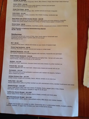 Menu photo 7 Sckavone's Portland, OR
