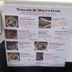 Ever's Tacos & Burgers 3 - Combo plate menu as of 11/4/2020