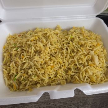 Anab's Kitchen - Rice from the bowls on the side - Somali Near Me - Indianapolis, Indiana