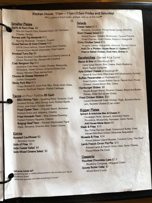 Menu photo 5 Bayou Wine Garden New Orleans, LA