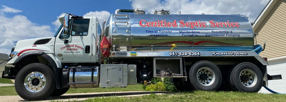 Certified Septic Service - septic in Monroe, IA