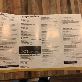 Mo's Italia Express - Italian Near Me - Cedar Hill, Texas