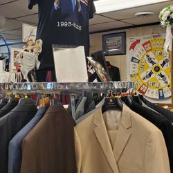 Jim's Tuxedos And Menswear - Charlie Kirk shrine