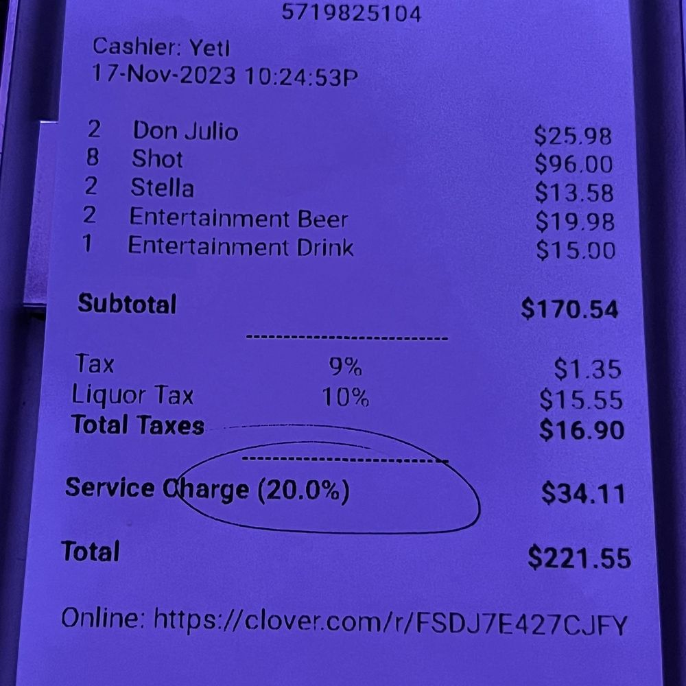 the receipt the receipt