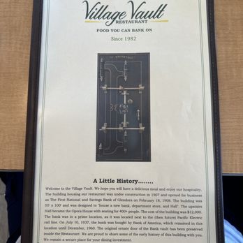 Village Vault Restaurant - American Near Me - Glendora, California