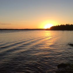 Sunset Point Minaki - Sunset Point Lake Sunset