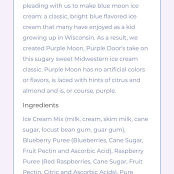 Frostee’s - Flavor description - Ice Cream & Frozen Yogurt Near Me - Madison, Wisconsin