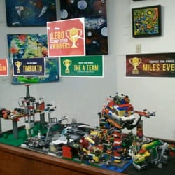 Museum of Science & History - Winners from the Lego competition.