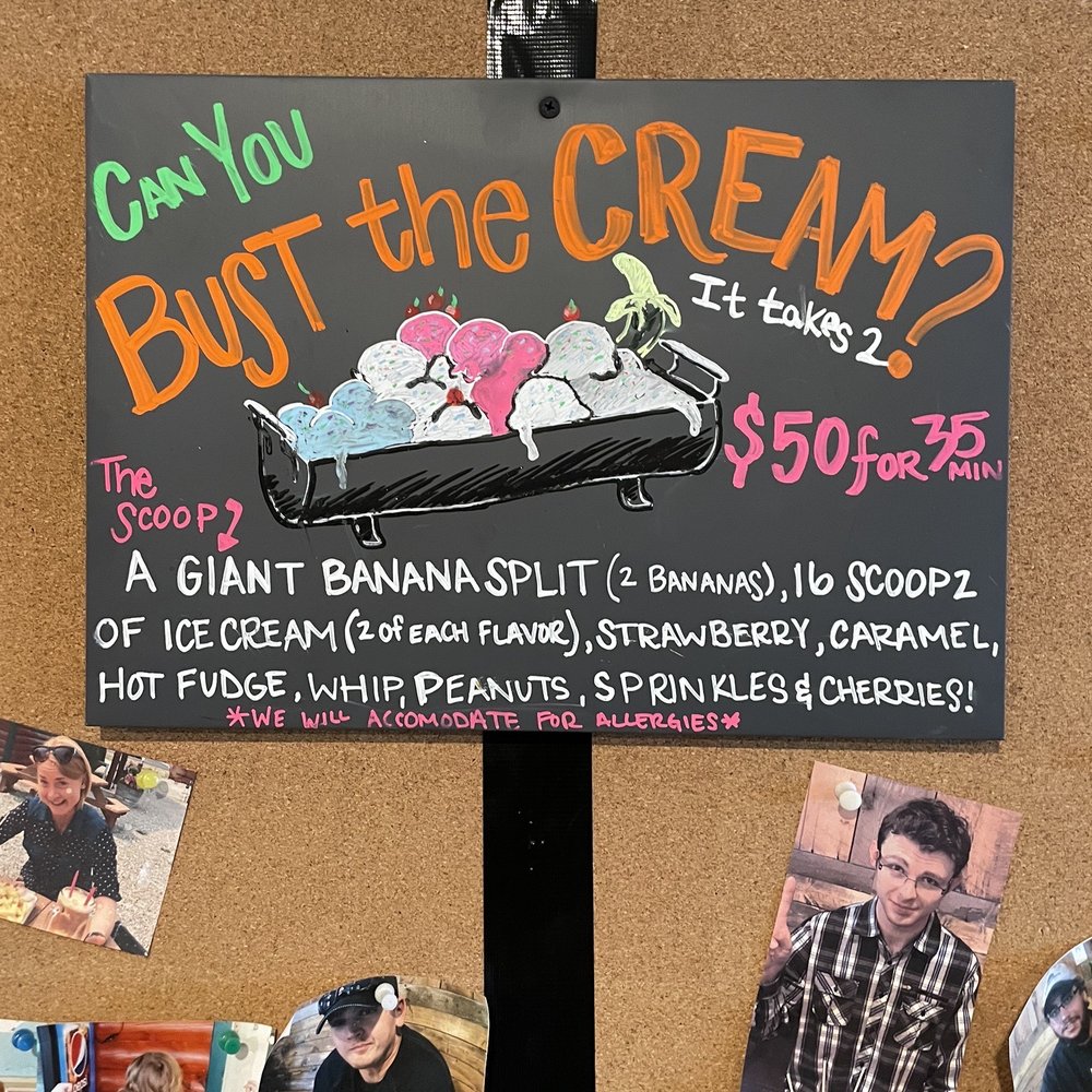 JACZ Drive-In - Ice cream challenge - American Near Me - Etna, Wyoming JACZ Drive-In - Ice cream challenge - American Near Me - Etna, Wyoming