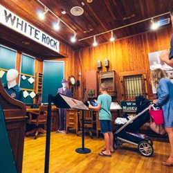 White Rock Museum and Archives - Our 1950's ticket office, part of the permanent gallery.