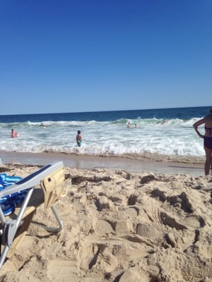 Ponquogue Beach by null