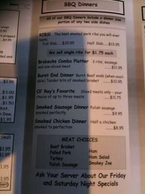 Menu photo 7 Brobecks Barbeque Overland Park, KS Menu photo 7 Brobecks Barbeque Overland Park, KS