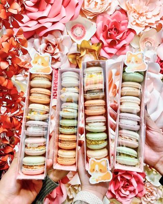 Honey & Butter Macarons by null