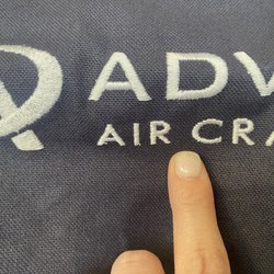 Personalized Gifts and Embroidery - Misspelled logo