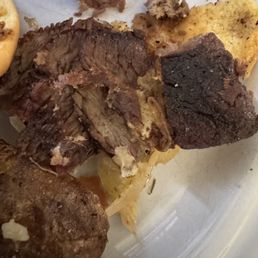 Tri-Tip Sandwich was like Leather.