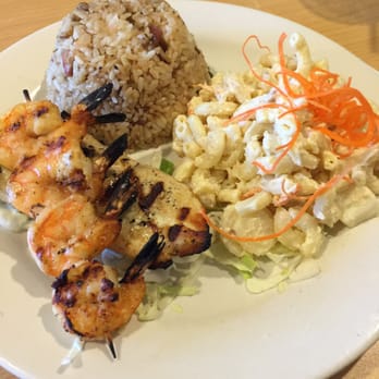 Island Style Cafe - Grilled Ono and Shrimp - Hawaiian Near Me - Santee, California