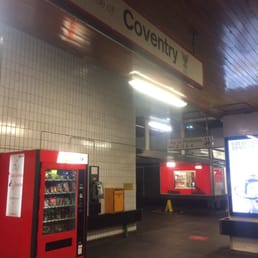 Train station sign