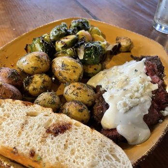 Urban Plates - Grilled skirt steak plate - New American Near Me - La Jolla, California