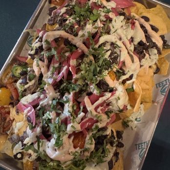Teeth - Large nachos with carnitas - Bars Near Me - San Francisco, California