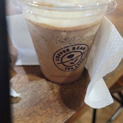 The Coffee Bean & Tea Leaf - Delish blended mocha chip.