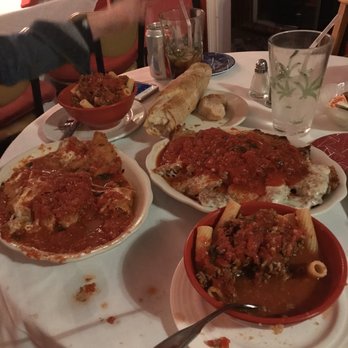 Angelina's - 2 chicken parms and two rigatoni  bolognase... - Italian Near Me - Bayonne, New Jersey