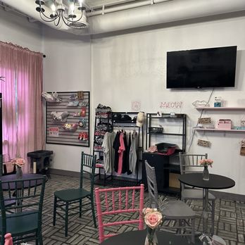 Kitty Kisses Cat Cafe - Merch and sit down area - Themed Cafes Near Me - Reno, Nevada Kitty Kisses Cat Cafe - Merch and sit down area - Themed Cafes Near Me - Reno, Nevada