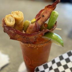 Hobo's - The loaded Bloody Mary.