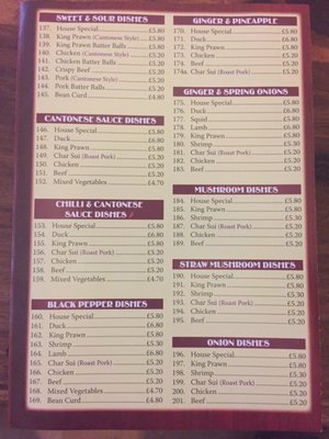 Menu photo 5 Kamsang Takeaway Scarborough, NYK