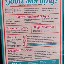 Breakfast Menu