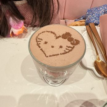 Hello Kitty Cafe - Fresh strawberries and cocoa cream - Cafes Near Me - Irvine, California