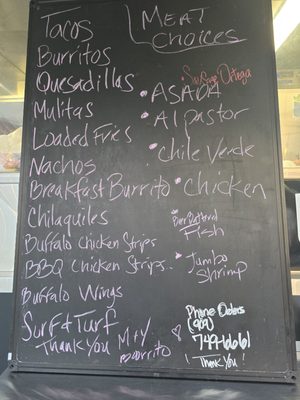 Menu photo 2 M&Y Boorrito Rialto , CA
