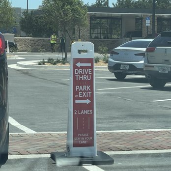 Chick-fil-A - Signage for parking vs. drive thru - Fast Food Near Me - Winter Garden, Florida Chick-fil-A - Signage for parking vs. drive thru - Fast Food Near Me - Winter Garden, Florida
