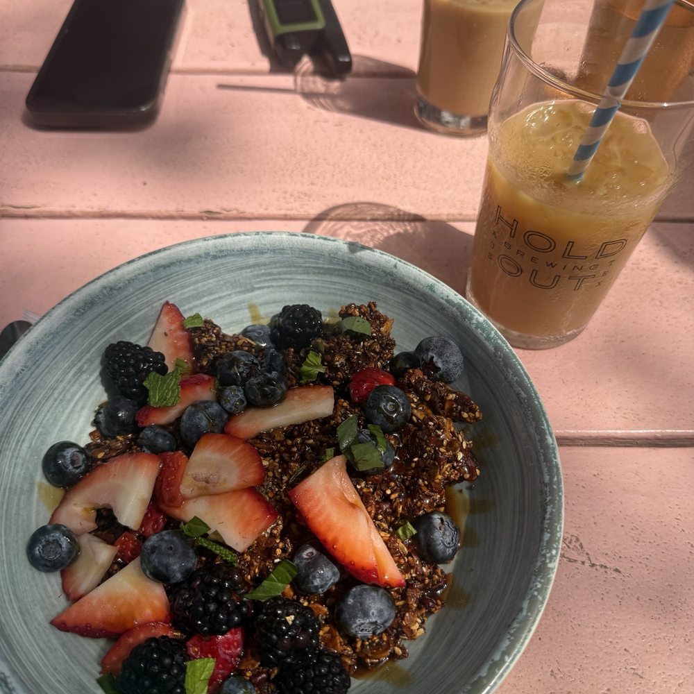 Better Half Coffee & Cocktails - Granola bowl - Cafes Near Me - Austin, Texas Better Half Coffee & Cocktails - Granola bowl - Cafes Near Me - Austin, Texas