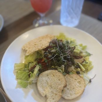 The Hero Ranch Kitchen - Fork and knife Caesar salad - American Near Me - Saratoga, California The Hero Ranch Kitchen - Fork and knife Caesar salad - American Near Me - Saratoga, California