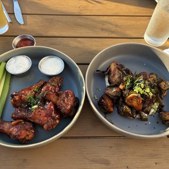 Cardinal - Wings and Brussels sprouts - New American Near Me - Atlantic City, New Jersey Cardinal - Wings and Brussels sprouts - New American Near Me - Atlantic City, New Jersey