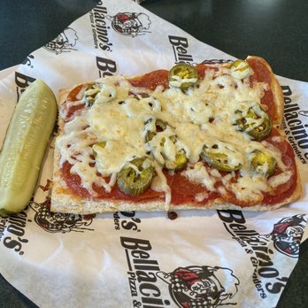 Bellacino's Pizza & Grinders - Pizza grinder with jalapeños... on point. - Italian Near Me - Sevierville, Tennessee Bellacino's Pizza & Grinders - Pizza grinder with jalapeños... on point. - Italian Near Me - Sevierville, Tennessee