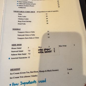 Sushi Kei - Menu - Sushi Bars Near Me - Millbrae, California Sushi Kei - Menu - Sushi Bars Near Me - Millbrae, California