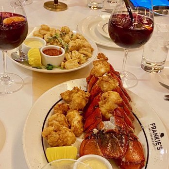 Frankie's The Steakhouse - Fried Lobster tail and Fried Calamari - Steakhouses Near Me - Duluth, Georgia