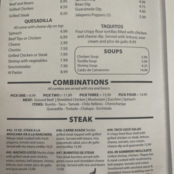 Mi Sombrero - a menu for a mexican restaurant - Mexican Near Me - Plain City, Ohio Mi Sombrero - a menu for a mexican restaurant - Mexican Near Me - Plain City, Ohio