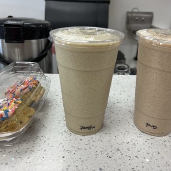 Stone Nutrition - Birthday cake protein donut, banana nut muffin protein shake, blueberry muffin protein shake - Coffee & Tea Near Me - Glendora, California