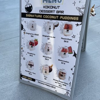 Bakery 101 - Kokonut puddin' - Bakeries Near Me - Santa Ana, California